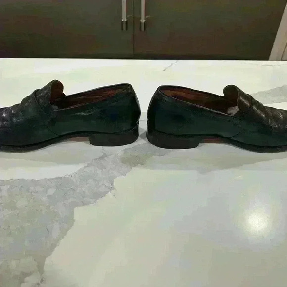 Johnston & Murphy Baldwin Penny Loafers. Sz 9 1/2 - Picture 3 of 7